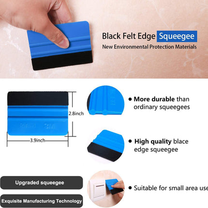 Peekaboo Studio Car Film Wallpaper Smoothing Tool Set - Precision & Du