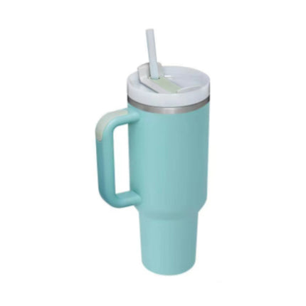 Peekaboo Studio 40 Oz Insulated Tumbler with Handle & Straw, Spill Pro
