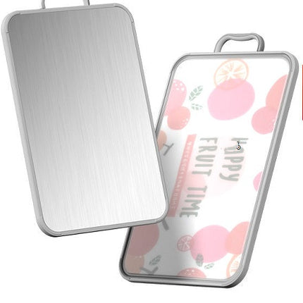 Double Sided Stainless Steel Cutting Board For Kneading And Rolling Noodles
