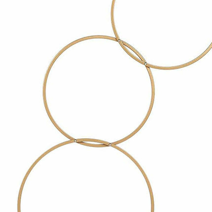 AliKopy 5ft 4-Tiered Gold Hoop Flower Stand - Elegant Wedding Centerpi