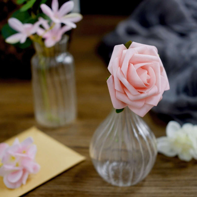 AliKopy 26 Pcs Mixed Foam & Silk Flowers - Versatile for Events & Craf