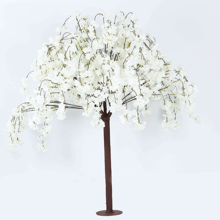 AliKopy 5ft Artificial Cherry Blossom Tree - Realistic Silk & Sturdy B