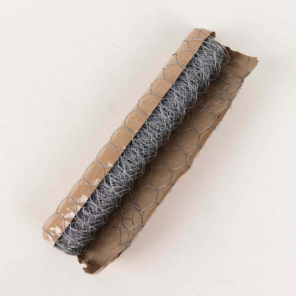 AliKopy 12"x16ft Galvanized Hexagonal Chicken Wire Mesh - Durable & Ve
