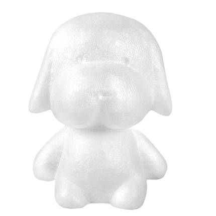 AliKopy 12.5" DIY White 3D Modeling Styrofoam Puppy - Craft Foam Anima