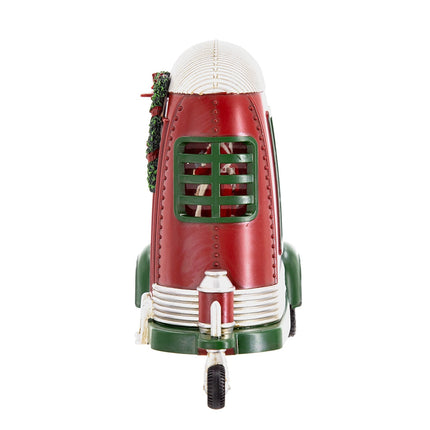 Room and Decor Christmas LED Water Spinning Camper with Mr & Mrs Santa