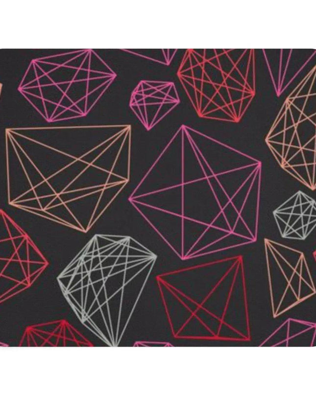 Glamorous Diamond Elegance Mouse Pad: Transform Your Workspace