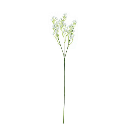AliKopy 12 Stems 22" White Artificial Silk Babys Breath Flowers, Reali