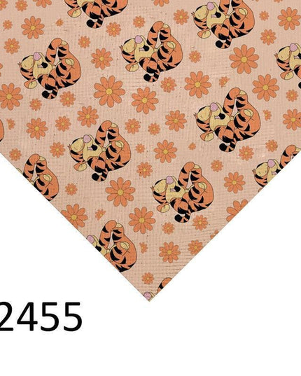 Cartoon-Inspired Extra Large A4 Vinyl Bow Craft Sheet