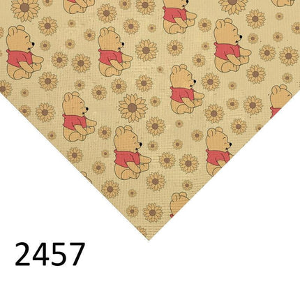 Cartoon-Inspired Extra Large A4 Vinyl Bow Craft Sheet