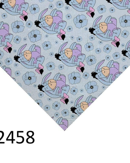 Cartoon-Inspired Extra Large A4 Vinyl Bow Craft Sheet