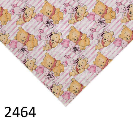 Cartoon-Inspired Extra Large A4 Vinyl Bow Craft Sheet