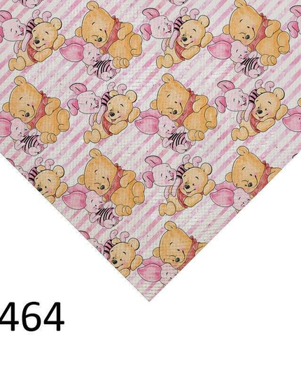 Cartoon-Inspired Extra Large A4 Vinyl Bow Craft Sheet