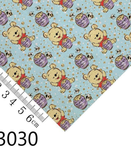 Cartoon-Inspired Extra Large A4 Vinyl Bow Craft Sheet