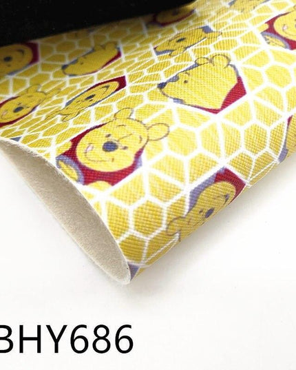 Cartoon-Inspired Extra Large A4 Vinyl Bow Craft Sheet