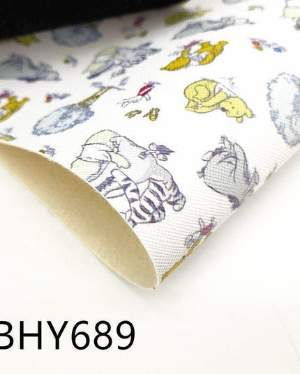 Cartoon-Inspired Extra Large A4 Vinyl Bow Craft Sheet