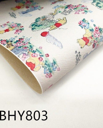 Cartoon-Inspired Extra Large A4 Vinyl Bow Craft Sheet