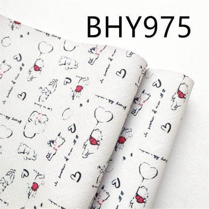 Cartoon-Inspired Extra Large A4 Vinyl Bow Craft Sheet