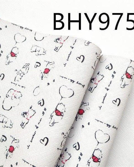 Cartoon-Inspired Extra Large A4 Vinyl Bow Craft Sheet