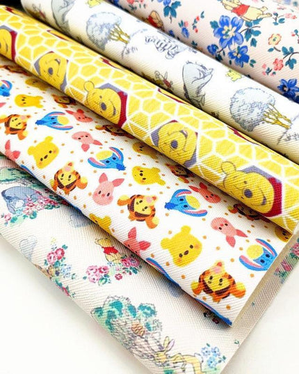 Cartoon-Inspired Extra Large A4 Vinyl Bow Craft Sheet