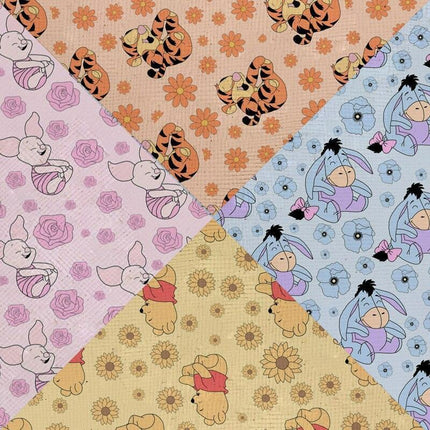 Cartoon-Inspired Extra Large A4 Vinyl Bow Craft Sheet