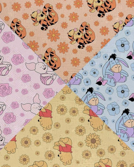 Cartoon-Inspired Extra Large A4 Vinyl Bow Craft Sheet