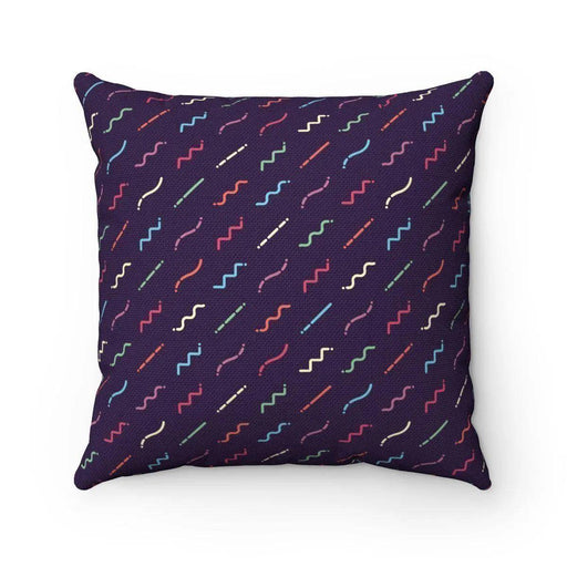 Modern Reversible Decorative Pillowcase with Dual Patterns