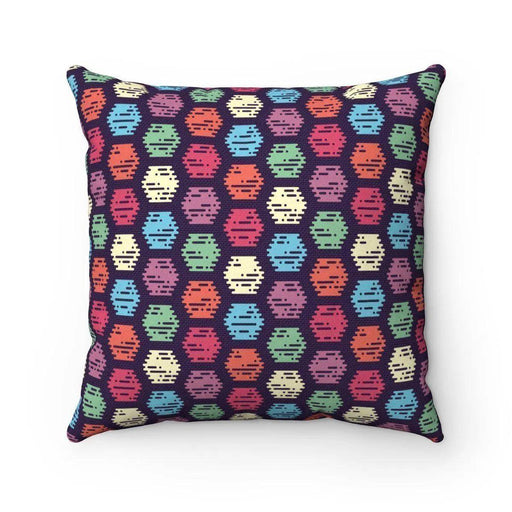 Versatile Reversible Pillow Cover with Dual Patterns