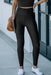 Double Take Wide Waistband Slim Fit Leggings