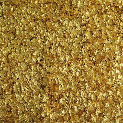 AliKopy 11 Sq Ft Gold UV Protected Hydrangea Flower Wall Mat - 4 Panel