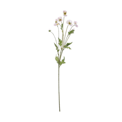 AliKopy 33" Blush Artificial Silk Poppy Bouquet - 2 Stems, Realistic L