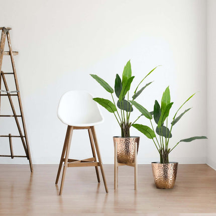 AliKopy 2 Pack 3ft Faux Potted Bird of Paradise Plant - Realistic & Li