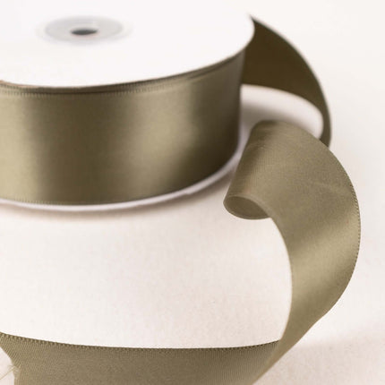 AliKopy 50 Yards 1.5" Dusty Sage Green Satin Ribbon - Soft & Durable