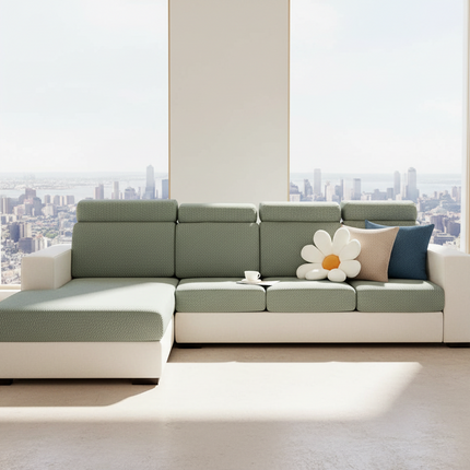 Stretch Sofa Cover Seat Cover Sofa Solid Color Sofa Cover