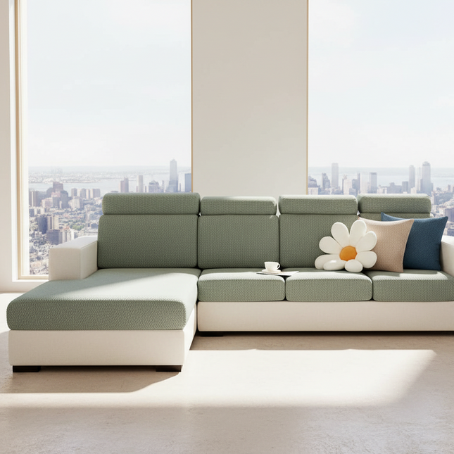 Stretch Sofa Cover Seat Cover Sofa Solid Color Sofa Cover
