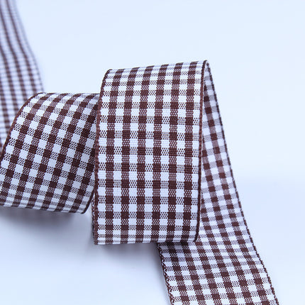 Peekaboo Studio Scottish Houndstooth Ribbon - Handmade, DIY Crafting