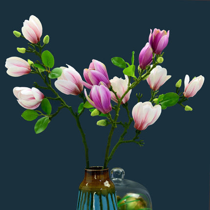 Peekaboo Studio Magnolia Artificial Flower Decoration - Realistic & Du