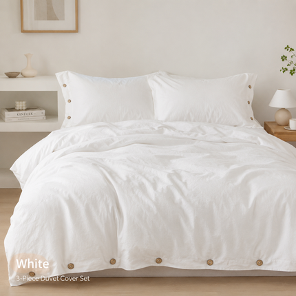 Solid Twist 100% Cotton Duvet Cover Set — 3-Piece Bedding Set Duvet Covers 3pcs-100-cotton-bedding-set-double-duvet-cover-set-220x240-solid-twist-cotton-king-size-bedding-set-quilt-cover-set Home & Garden > Linens & Bedding > Bedding > Duvet Covers