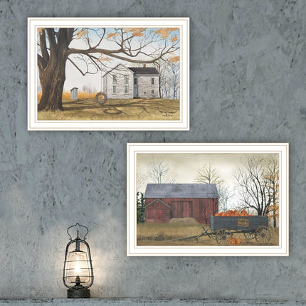 Billy Jacobs 2-Piece Farmhouse Wall Art Set - Framed, Multicolor