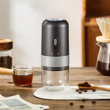 Peekaboo Studio Portable Electric Ceramic Coffee Grinder - USB Recharg