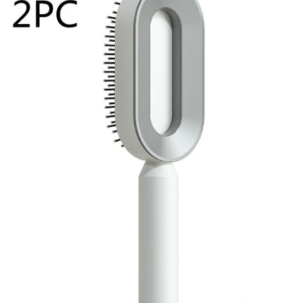 Self Cleaning Hair Brush For Women One-key Cleaning Hair Loss Airbag M