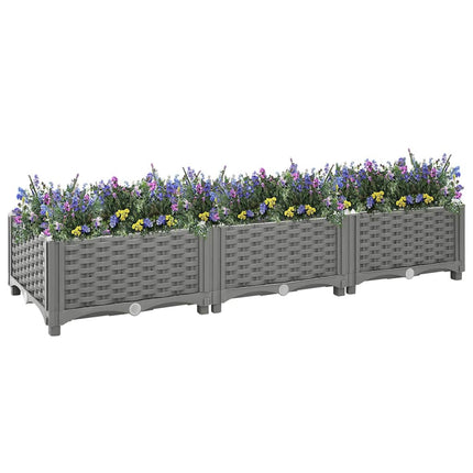 Peekaboo Studio Raised Bed 120x Polypropylene - Durable, Weather-Resis