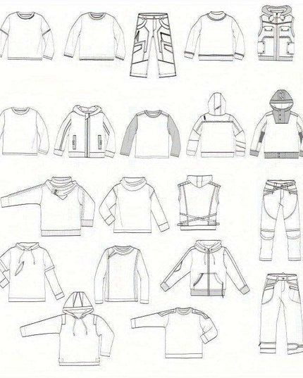 Clear Fashion Design Ruler - A Must-Have Tool for Precision Sewing Illustrations