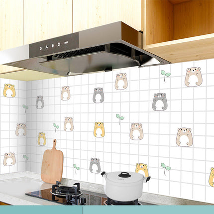 Peekaboo Studio Transparent Anti-Smoke Wallpaper, High Temp Resistant