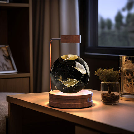 Peekaboo Studio Cosmic Dinosaur Night Light - USB Powered & Warm Glow