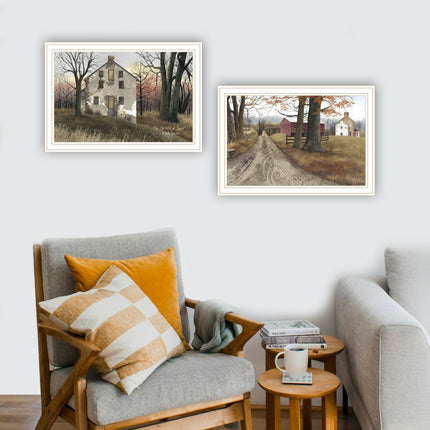 Billy Jacobs 2-Piece Framed Wall Art Set - Multicolor Home Decor