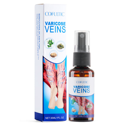 VeinCare 30ml Varicose Vein Spray - Promotes Blood Circulation & Comfo