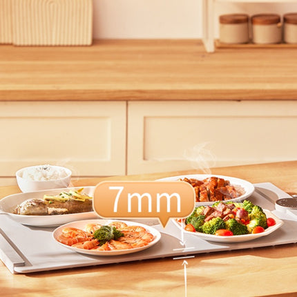Silicone Foldable Heated Chopping Board With Digital Display Insulation