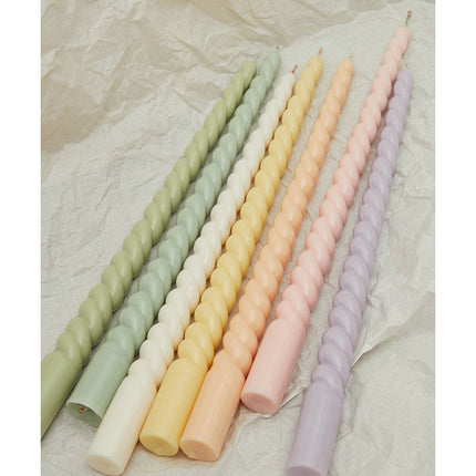 Handmade Soy Wax Aromatherapy Candle in Milk Colors — Gift for Birthday Parties