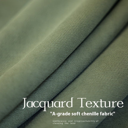 Peekaboo Studio French Chenille Curtain - High Shading, Elegant Design