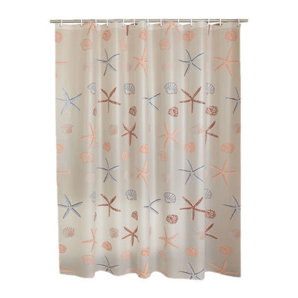 Punch-free Waterproof And Mildew-proof Curtain Shower Curtain